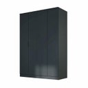 Ver imagem 2 de Guarda Roupa Ravi Mdf 160,5x232,2cm 4 Portas 2 Gavetas Grafitto 1110