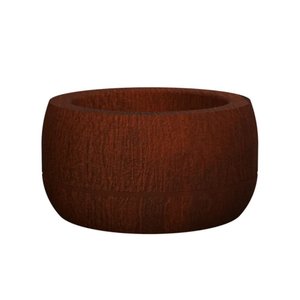 Vaso para Plantas Suspenso Oma 24 Aço Corten - Japi