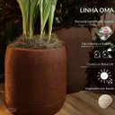 Ver imagem 3 de Vaso para Plantas Suspenso Oma 24 Aço Corten - Japi