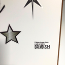 Ver imagem 4 de Adesivo Decorativo Evangélico Salmo 23 o Senhor É Meu Pastor e Nada Me Faltará