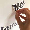 Ver imagem 6 de Adesivo Decorativo Evangélico Salmo 23 o Senhor É Meu Pastor e Nada Me Faltará