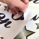 Ver imagem 5 de Adesivo Decorativo Evangélico Salmo 23 o Senhor É Meu Pastor e Nada Me Faltará