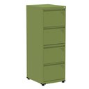 Ver imagem 1 de Armário de Arquivo de Aço Pandin 4 Gavetas Gavetas Verde Miró