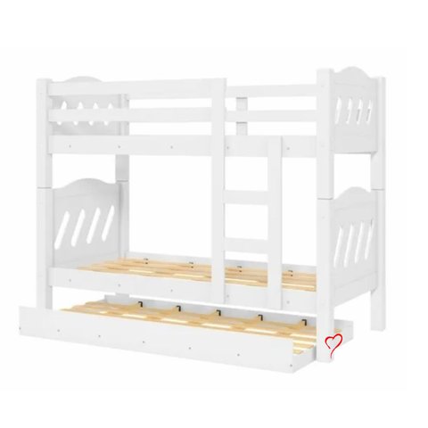 Beliche Treliche c/ Estrado e Escada Reforçado Pérola Fênix Branco