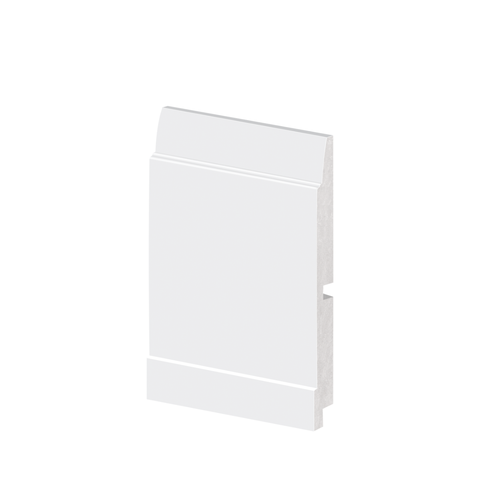 Rodape Poliestireno 15cm 55015 Arquitech: Branco
