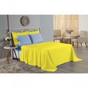 Ver imagem 4 de Jogo de Cama Casal Nobre 4 Peças Lençol com Elástico de 30cm de Altura Malha 100% Algodão -