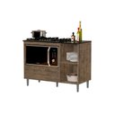 Ver imagem 1 de Balcão para Cooktop Cordoba Cor:canela - Mizza Decor