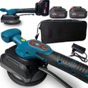 Ver imagem 1 de Maquina de Assentar Piso Ceramica Azulejo Porcelanato Profssional Ventosa Eletrica Vibraçao Recarreg