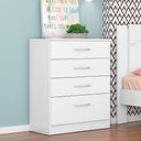 Ver imagem 2 de Cômoda e Guarda Roupa Manchester Branco