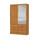 Ver imagem 2 de Guarda Roupa 6 Gavetas 2 Portas 1 Espelho Sunset-grand Line
