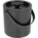 Ver imagem 3 de Balde Gelo para Bebida Decorativa Home&co Parede Dupla Inox 1,8l 15x15x15cm Preto