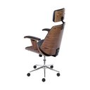 Ver imagem 4 de Cadeira Presidente Bergen Giratória - Preta | Luxo