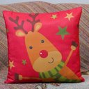 Ver imagem 3 de Kit com 4 Capas para Almofadas Natalinas Noel e Animaizinhos