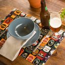 Ver imagem 2 de Jogo Americano Copa e Cia 6 Peças Pvc Print Beer Stamps