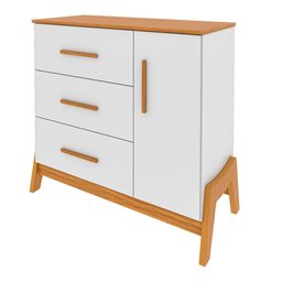 Comoda Guti 1pt Lisa - Bco/amen - 3