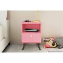 Ver imagem 7 de Mesa Cabeceira Casal RT3019 c/ 1 Gaveta Branco - Movelbento