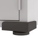 Ver imagem 4 de Armário Aço Lavanderia Multiuso Organizador Ea311 Cinza