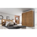 Ver imagem 3 de Guarda-roupa Virtus Plus 1600 2 Portas e 3 Gavetas