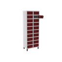 Ver imagem 1 de Armário Porta Objetos De Aço 20 Portas Vermelho