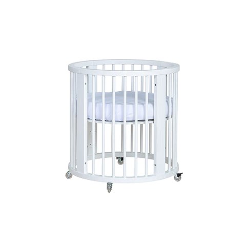 BERÇO CRESCER MULTIFUNCIONAL BRANCO COM COLCHÃO FASE 1