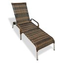 Ver imagem 1 de Espreguiçadeira Madrid - Tabaco