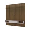 Painel para Tvs Ripado 75 Polegadas Uberlândia Pinho Ripado Off White - 5