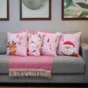 Ver imagem 2 de Kit com 4 Capas para Almofadas Natalinas Pinguins e Urso Polar