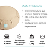 Kit para Meditação com Zabuton e Zafu com Casca de Trigo Relaxar e Meditar Tradicional - 7