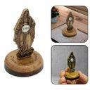 Ver imagem 1 de Adorno Pedestal de Mesa Nossa Senhora Das Graças Eucaristia 6 Cm