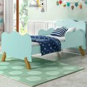 Ver imagem 2 de Cama Nuvem Infantil Pés Madeira Maciça Shop Jm