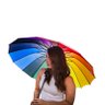 Sombrinha Yangzi Longa 16k Automática Arco-iris - 20506 - 3