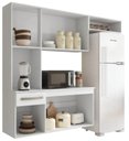 Ver imagem 3 de Cozinha Completa Suspensa 6 Portas 1 Gaveta Belíssima Home :Branco