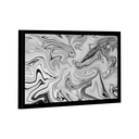 Ver imagem 1 de Quadro Abstrato Fluido Branco -- BR ARTES