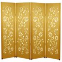 Ver imagem 1 de Biombo Margarida 4 Folhas c/ 08 Pezinhos