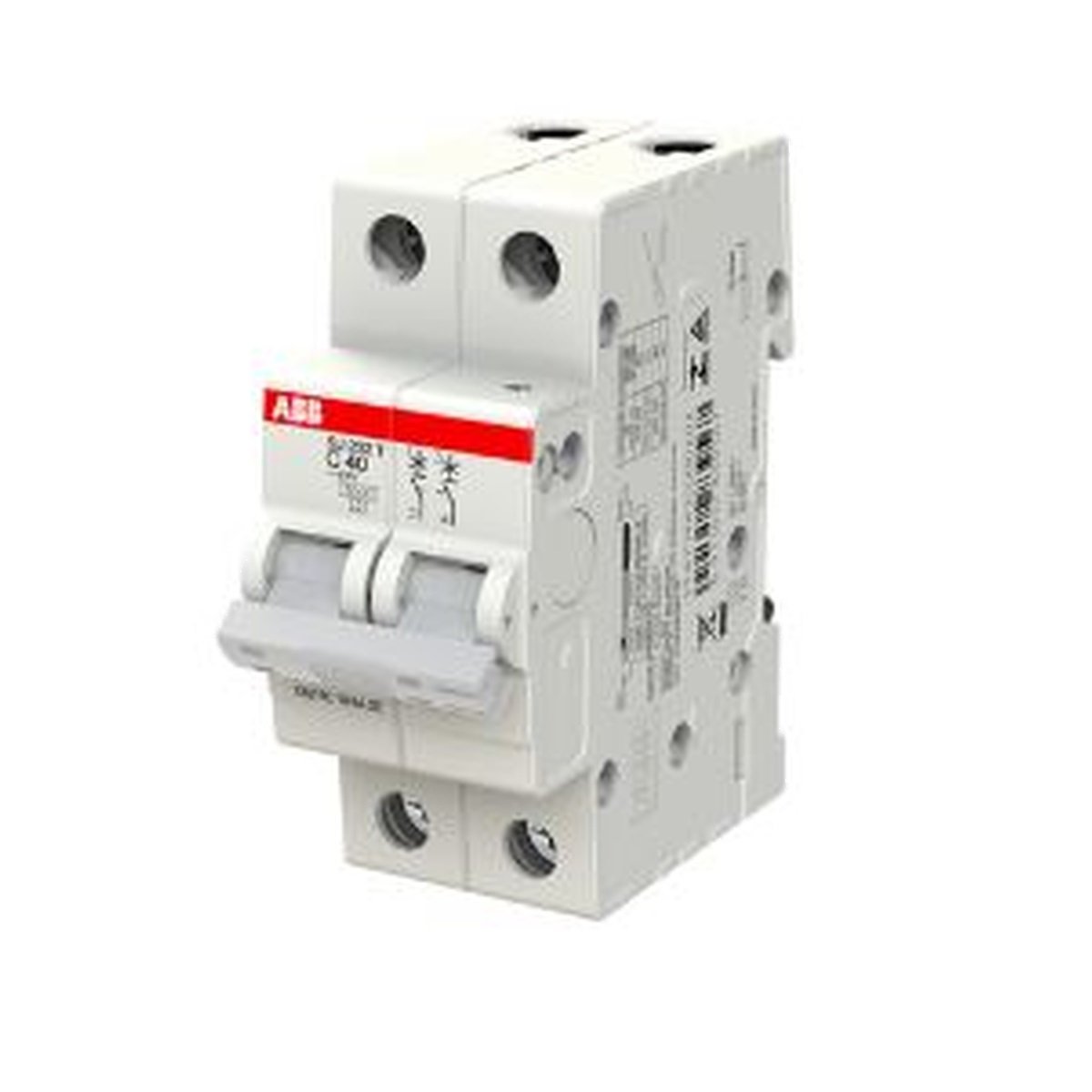 Disjuntor Bipolar 63a 440v Curva C 5ka Sj202tc63 Abb