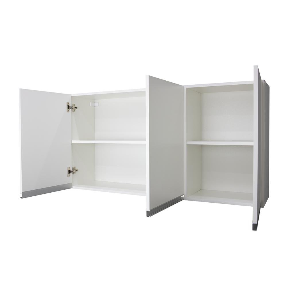 Armário Aéreo Multiuso 120cm 3 Portas para Cozinha - 5