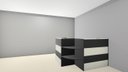 Ver imagem 3 de Balcão Recepção Web15 1,50 X 1,50 Cinza / Preto