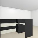 Ver imagem 2 de Balcão Recepção Web15 1,50 X 1,50 Cinza / Preto