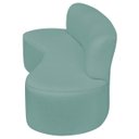 Ver imagem 5 de Sofá Curvo 4 Lugares Amsterdã 200cm Suede