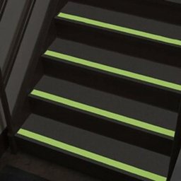 Fita Adesiva Antiderrapante Neon Fotoluminescente Fluorescente Sinalizadora Escada Pisos Rampas Prot - 2