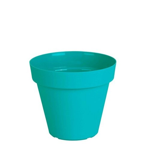 Vaso Capri 20 X 20 Cm Turquesa