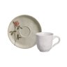 Conjunto com 6 Xícaras para Café Bio Stoneware Campestre Porto Brasil - 1