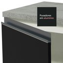 Ver imagem 6 de Balcão Glamy 40cm 1 Porta Branco Preto