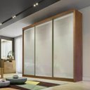 Ver imagem 1 de Guarda Roupa Diamond 3 Portas 8 Gavetas Cor:cumaru Fendi