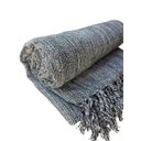 Ver imagem 3 de Manta em Algodão 1,40 X 2,30 Mesclado Preto/cru