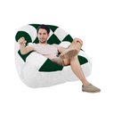 Ver imagem 2 de Poltrona Paloma Escritório Sala Pé Plástico Suede Branco e Suede Verde - Dominic Decor