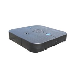 Ombrelone Lateral com Base 150 Lt Hdpe Tulum Rivatti 300 Cm (larg) Alumínio Capa Poliéster Fendi - 4