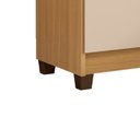 Ver imagem 7 de Armario Multiuso 2 Portas 6522 61 Cm Carvalho Am Off White Incp