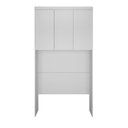Ver imagem 1 de Modulado Aéreo Solteiro 3 Portas - Rizon-branco - Móveis Novo Horizonte
