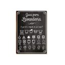 Ver imagem 3 de Kit 2 Placas MDF Regras da Casa Lavanderia Decorativa DC25